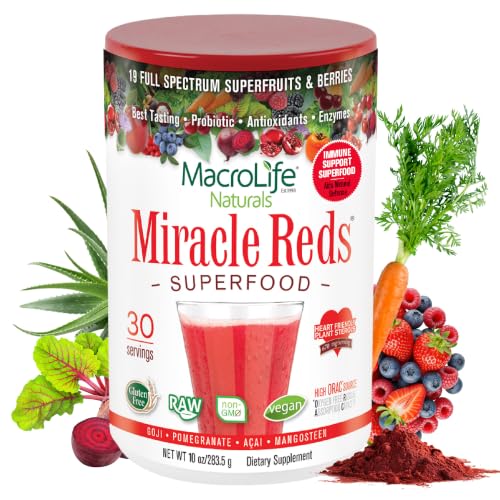 MacroLife Naturals Miracle Reds polvo superfood
