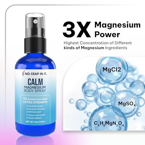magnesio en spray para músculos