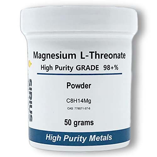 Magnesio L-Treonato 50g alta pureza