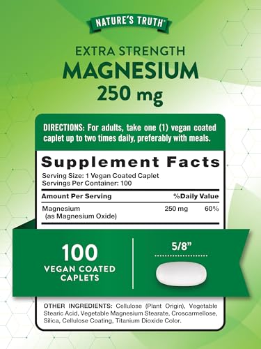 magnesio Nature's Truth 250 mg