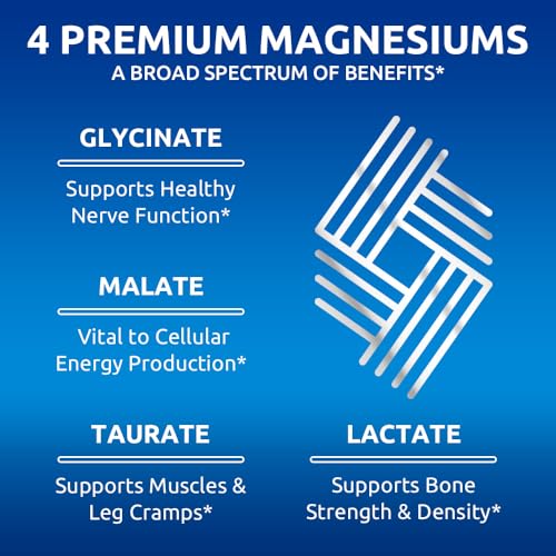 Magnesio para músculos y huesos fuertes
