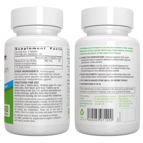 Magnesio taurato para salud cardiovascular