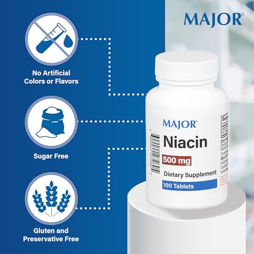 Major 100 tabletas de Niacina
