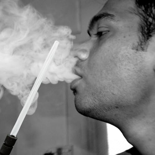 mangueras negras para fumar shisha