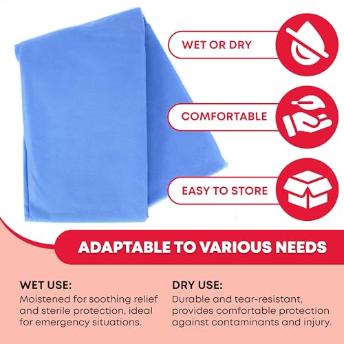 manta estéril ideal para quemaduras