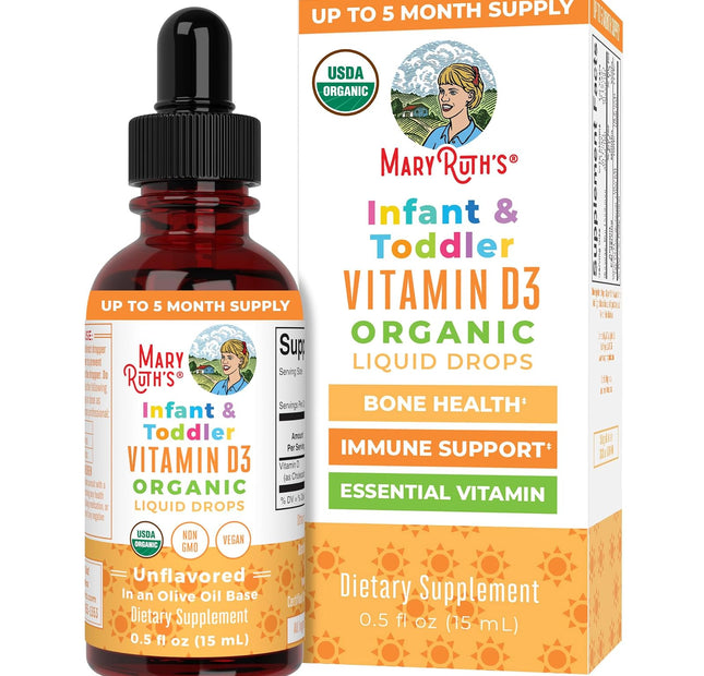 MaryRuth's Vitamina D líquida 0.5 oz