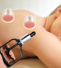 masaje muscular con bomba de vacío