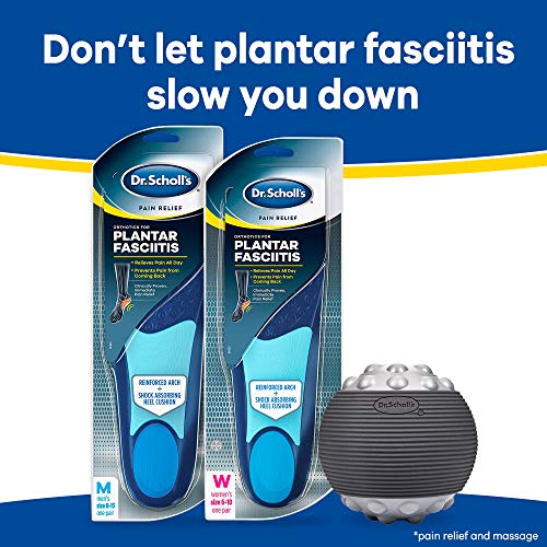 masaje terapéutico en casa con pelota de Dr. Scholl's
