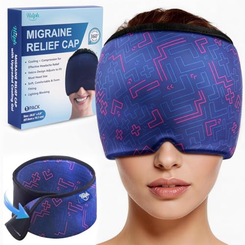 máscara ajustable para migrañas Hilph