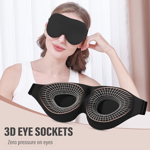 máscara antiestrés para dormir cómodamente