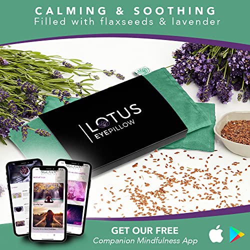máscara aromaterapéutica para meditación