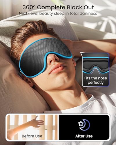 máscara bloqueadora de luz para dormir