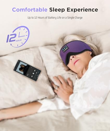 máscara de dormir con tecnología Bluetooth