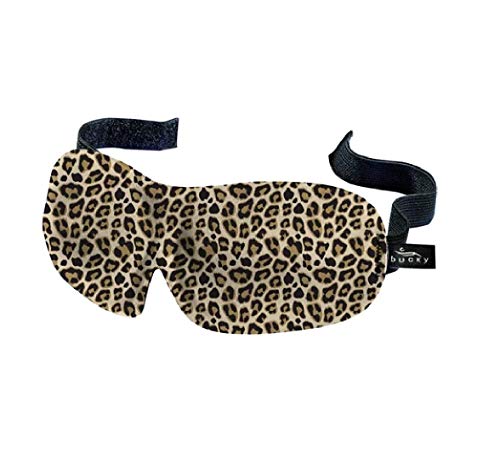 máscara de ojos Bucky leopardo cómoda para dormir