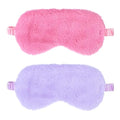 máscara de ojos de peluche suave