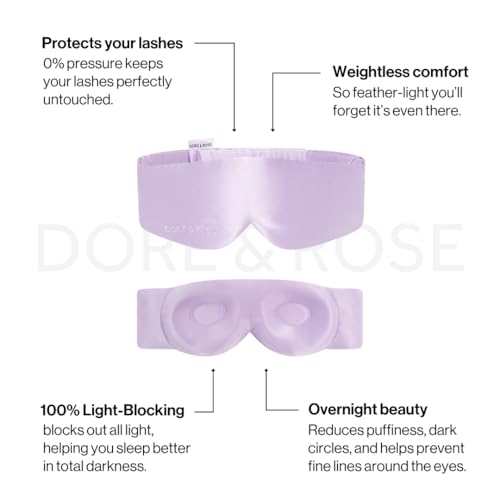 máscara de ojos para dormir cómoda