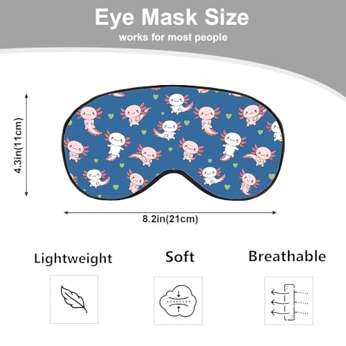 máscara de ojos unisex en seda