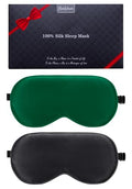máscara de sueño de seda pura
