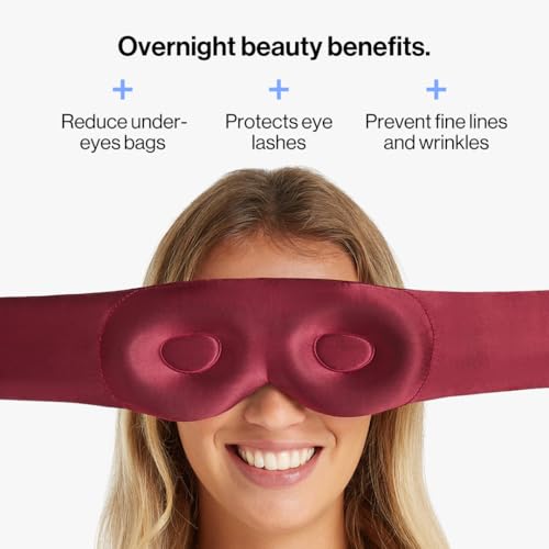 máscara de sueño unisex de lujo