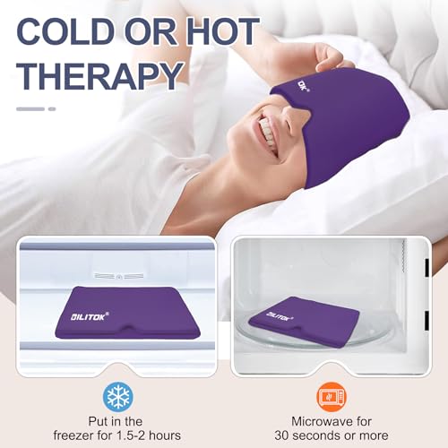 máscara para ojos relajante