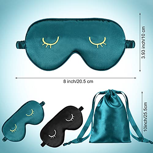 máscaras de dormir con bolsas de almacenamiento