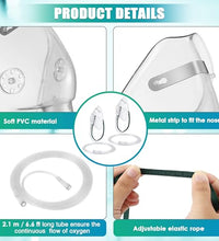 mascarilla de oxígeno cómoda y práctica