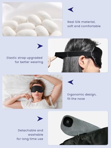 mascarilla de sueño con 3 modos