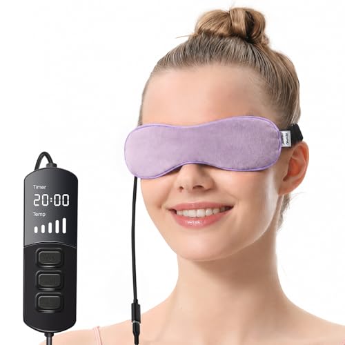 Mascarilla térmica para ojos secos