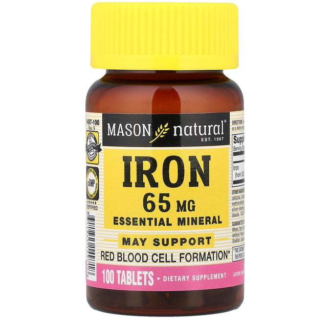 MASON NATURAL Hierro 65 mg