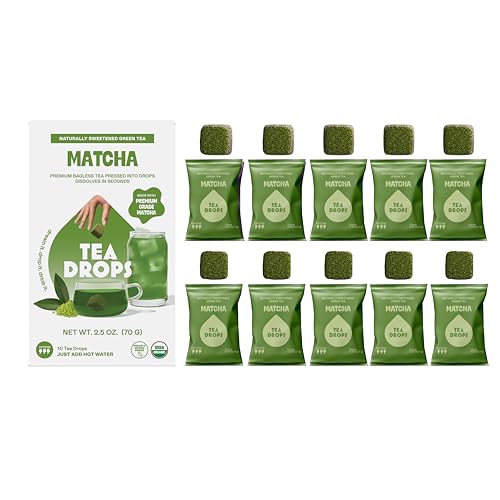 Matcha latte de Tea Drops