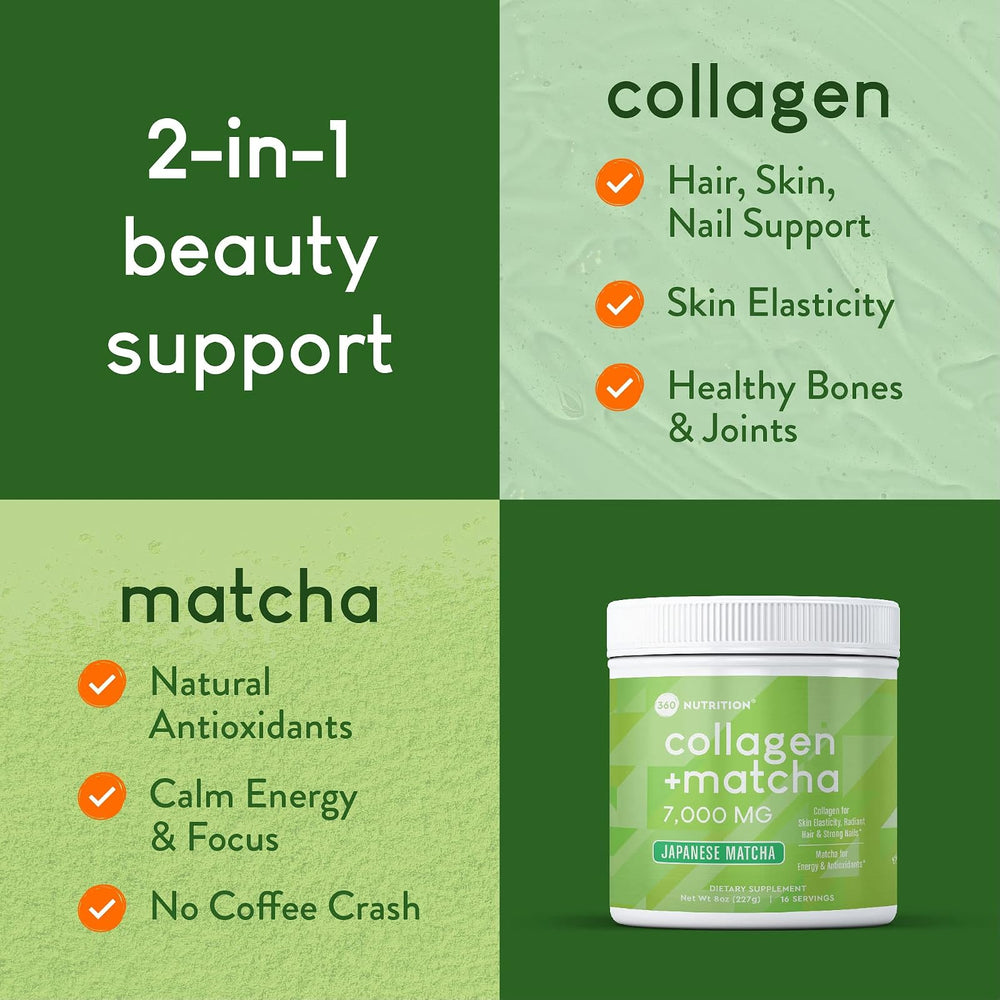 matcha y colágeno hidrolizado en tés