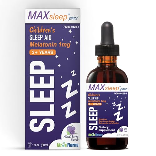 MAX Sleep Junior gotas melatonina niños