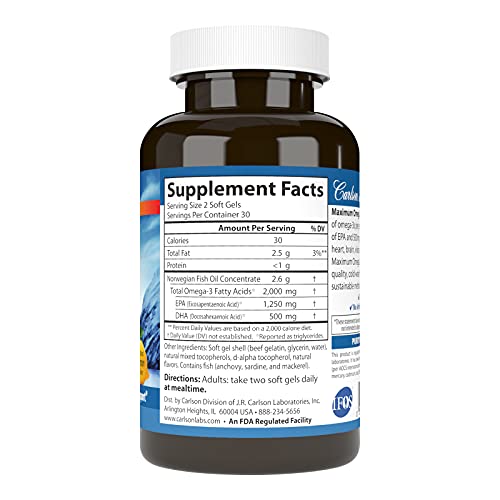 Maximum Omega 2000 mg de Carlson