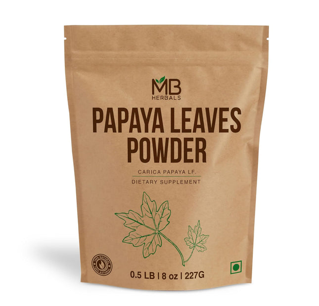 MB Herbals polvo de hoja de papaya
