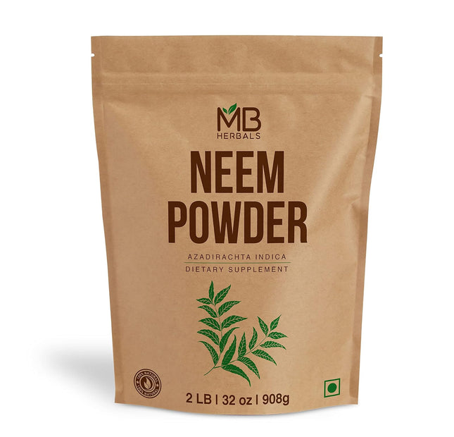 MB Herbals polvo de neem 2 lb