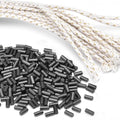 mechero negro piezas de yesca