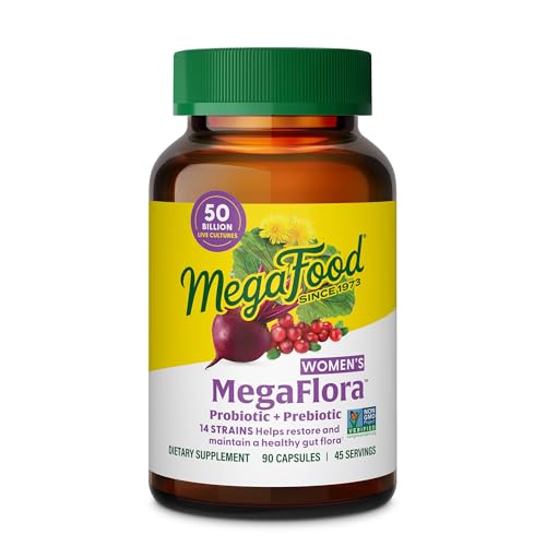 MegaFlora probióticos para salud digestiva