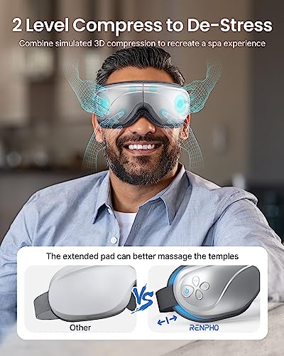 Mejora el sueño con masajeador de ojos