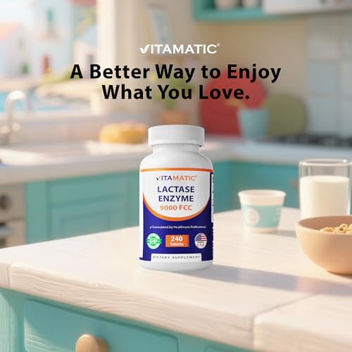 Mejora la digestión con Vitamatic lactasa