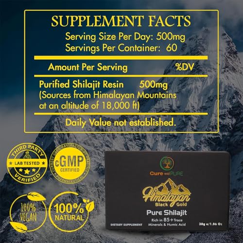 Mejora la vitalidad con Shilajit
