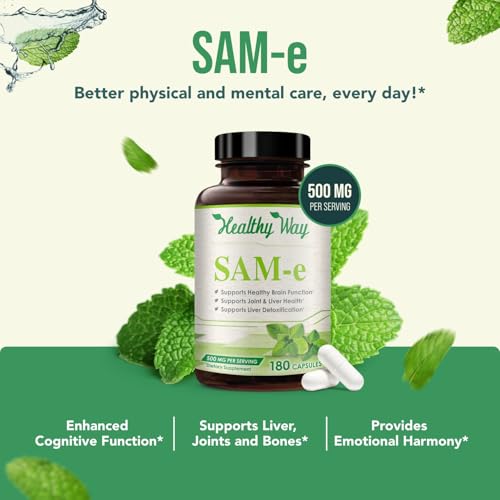 Mejora tu ánimo con suplemento SAM-e