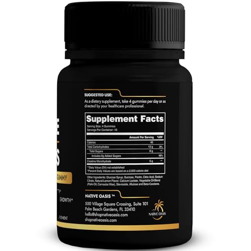 mejora tu entrenamiento con creatina gummy