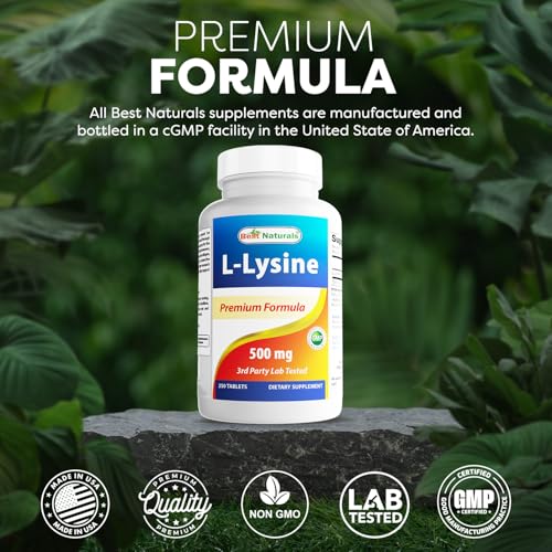 Mejora tu salud con L-Lisina de Best Naturals
