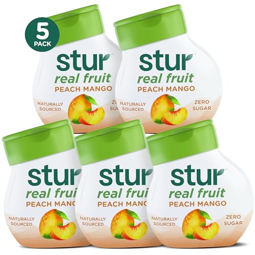 mejorador de agua Stur sabor durazno mango