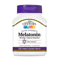 melatonina 21st century sabor cereza para dormir