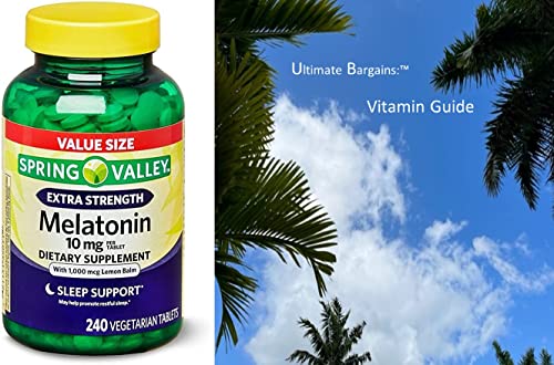 Melatonina Extra Fuerte para dormir mejor