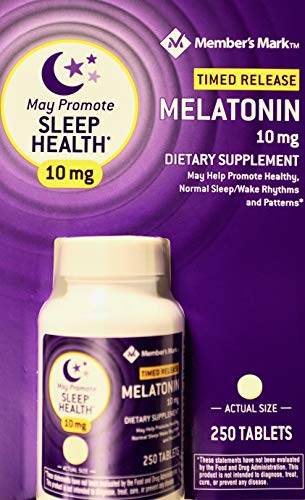 melatonina Member's Mark para dormir mejor