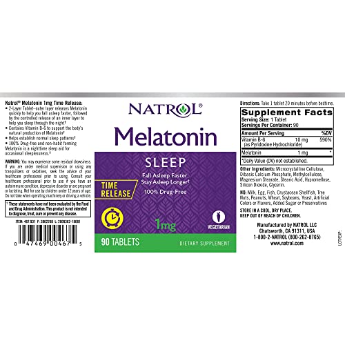 melatonina Natrol paquete doble ahorro