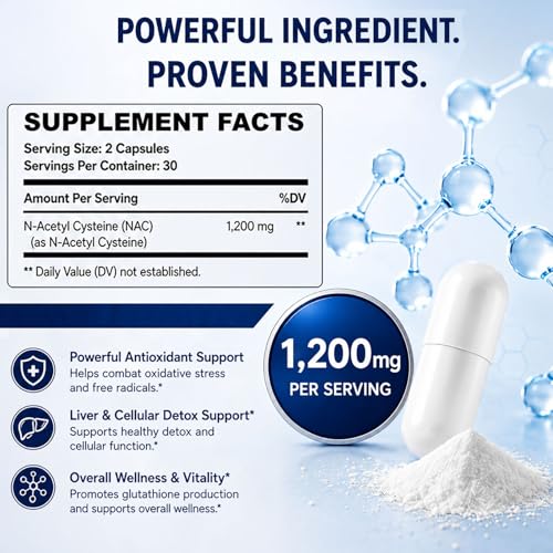 Metabolismo saludable con liposomal NAC