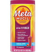 Metamucil sabor a baya fibra dietética